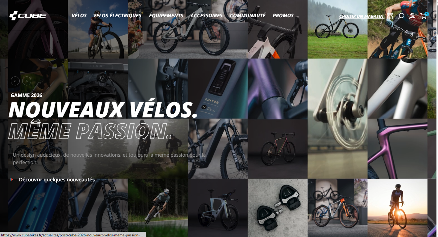 CubeBike Ecosystem - PHP & SQL Development