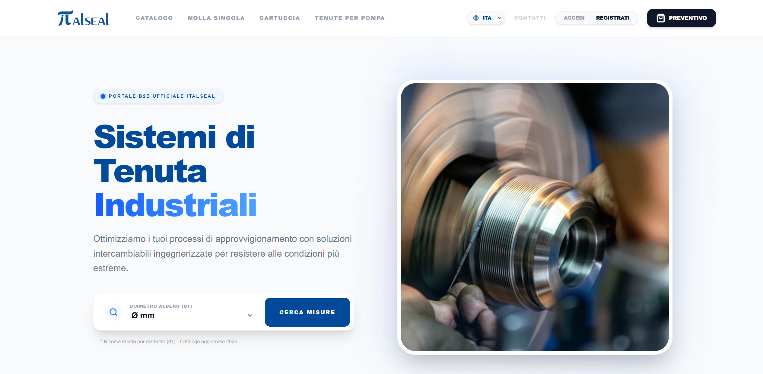 Italseal Shop - Next.js E-commerce Project